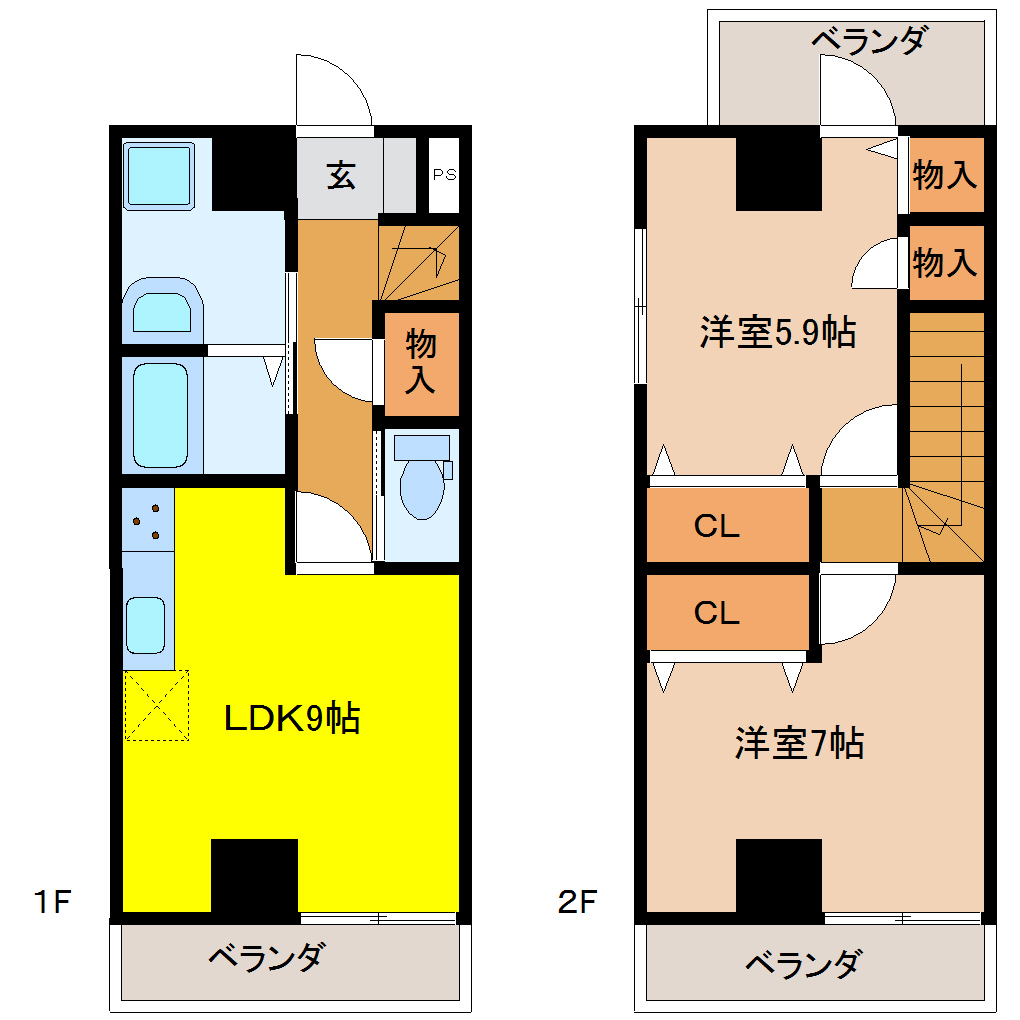 ラ・シーナ　501　2LDK